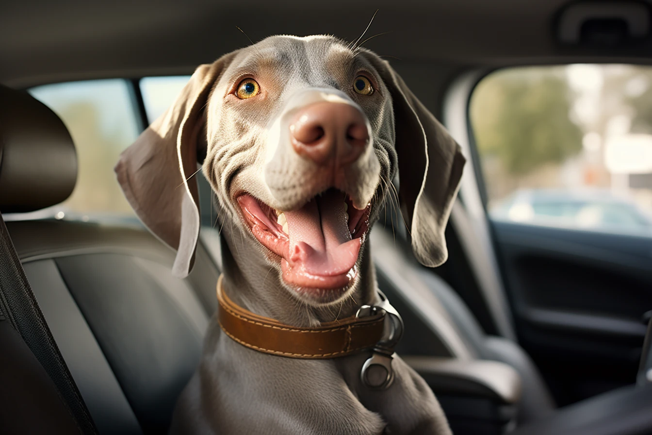 Kia Telluride Dog Car Seat Belt for Weimaraners